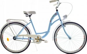 Dallas Bike Rower Dallas City 26" 1spd - niebieski z białym 1
