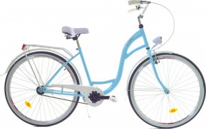 Dallas Bike Rower Dallas City 28" 1spd - niebieski z białym 1