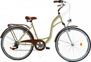 Dallas Bike Rower Dallas City 28" 7spd LUX - krem z brązem 1