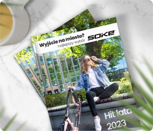 Hulajnoga Soke City Różowy 5