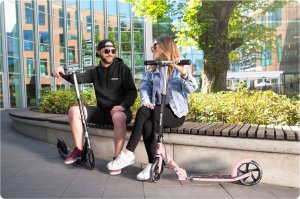 Hulajnoga Soke City Różowy 7