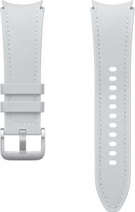 Samsung Pasek z eko-skóry Samsung ET-SHR95 do Galaxy Watch6 S/M srebrny 1
