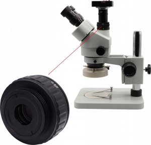 Mikroskop Rosfix OBIEKTYW SOCZEWKA KAMERA MIKROSKOP 0,35X C-MOUNT 4
