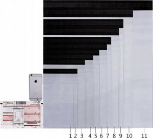 Rosfix FOLIOPAKI FOLIOPAK KURIERSKIE 280X420 100SZT BLACK 2