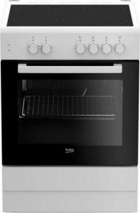 Kuchenka Beko Kuchenka z piekarnikiem i płytą ceramiczną BEKO FSS67000GW 71 L 60 cm Biały 1