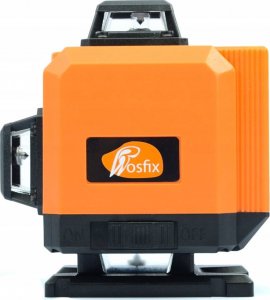 Rosfix LASER KRZYŻOWY POZIOMICA 360 16L + STATYW TYCZKA 9