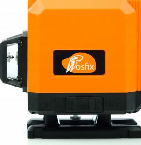 Rosfix LASER KRZYŻOWY POZIOMICA 360 16L + STATYW OKULARY 4