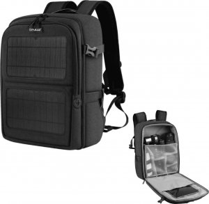 Plecak Puluz Plecak fotograficzny z panelami słonecznymi Puluz PU5018B wodoodporny 1