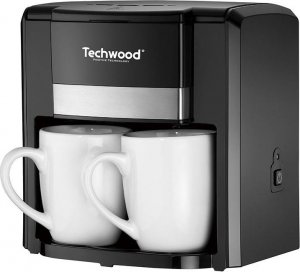 Ekspres przelewowy Techwood Przelewowy ekspres do kawy na 2 filiżanki Techwood (czarny) 1