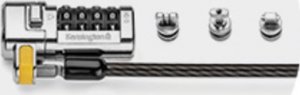 Linka zabezpieczająca Kensington Blokada do laptopa ClickSafe 3-in-1 Combin T-Bar, Nano, Wedge 12