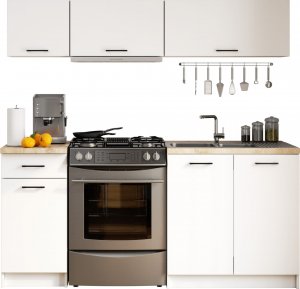 Fabryka Mebli Akord WISZĄCA SZAFKA KUCHENNA OKAPOWA OLIWIA W 40cm BIAŁA 7