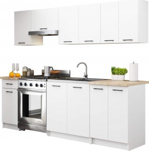 Fabryka Mebli Akord WISZĄCA SZAFKA KUCHENNA OKAPOWA OLIWIA W 40cm BIAŁA 8