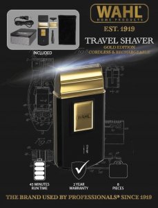 Golarka Wahl 3615 Travel Shaver GOLD 8