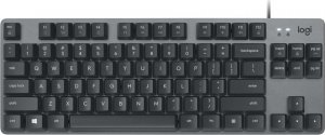 Klawiatura Logitech Logitech K835 TKL Mechanical Keyboard klawiatura USB Skandynawia Grafitowy, Szary 1