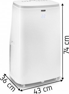 Klimatyzator Yoer 4w1 Klimatyzator 4700W + WiFi + LED 75m -YOER Arctico Pro PAC02W 12