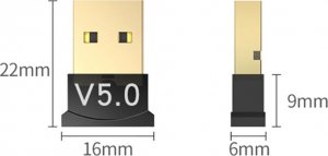 Adapter bluetooth Verk ADAPTER BLUETOOTH DONGLE 5.0 HIGH USB SPEED SZYBKI 11