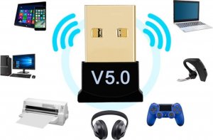 Adapter bluetooth Verk ADAPTER BLUETOOTH DONGLE 5.0 HIGH USB SPEED SZYBKI 5