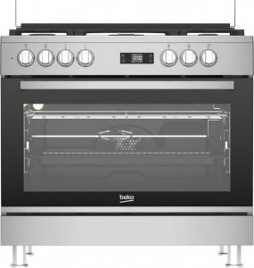 Kuchenka Beko Kuchenka Gazowa BEKO GM 15321 DX NS 90 cm Stal 2900 W 1