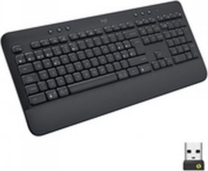 Klawiatura Logitech Klawiatura Logitech Signature K650 Czarny Szary Qwerty Hiszpańska 1