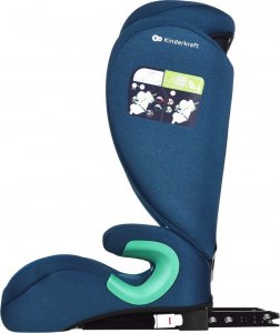 Fotelik samochodowy KinderKraft Junior Fix 2 i-Size 100-150cm Harbor Blue 9