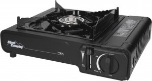 Kuchenka Kuchenka turystyczna Alpen Camping, moc: 2.0 kW,  zużycie gazu 146g/h, zapłon piezoelektryczny, TYROL 2