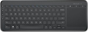 Klawiatura Microsoft N9Z-00009 All-in-One Klawiatura multimedialna, bezprzewodowa, baterie w zestawie, NORD, czarna, 434 g 5