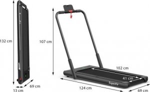 Bieżnia Costway SP37513DE-BK elektryczna 4
