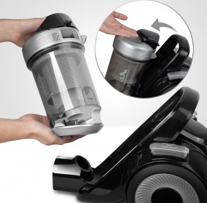 Odkurzacz Maltec Odkurzacz Domowy CYKLONOWY BEZWORKOWY TURBO CYCLONE PRO-4000W 12w1 HEPA 6