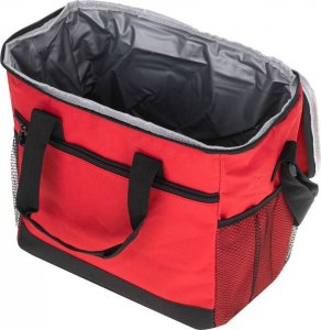 KIK Torba termiczna plażowa campingowa 16L czerwona 7
