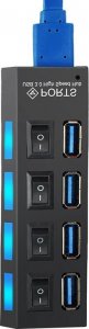 HUB USB Verk ROZGAŁĘŹNIK ROZDZIELACZ PORTÓW HUB USB 4X USB 3.0 3