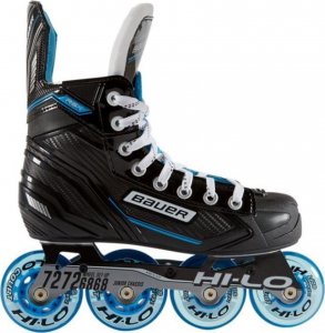 Rolki Bauer Rolki hokejowe Bauer RH Rsx Jr (kolor Czarny. Zielony, rozmiar 02.0R) 1
