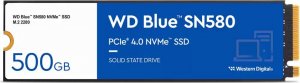 Dysk SSD WD SN580 500GB M.2 2280 PCI-E x4 Gen4 NVMe (WDS500G3B0E) 1
