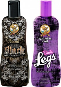 Australian Gold	 Australian Gold Sinfully Black + Dark Legs Do Nóg 1