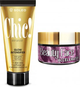Soleo Soleo Chic! Przyspieszacz + Słoiczek Beauty Face 1