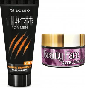 Soleo Soleo Hunter Bronzer + Słoiczek Beauty Face 1