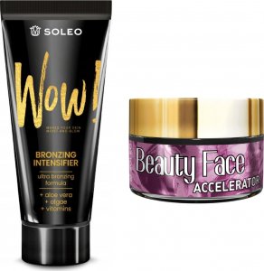 Soleo Soleo Wow! Ultra Bronzer + Słoiczek Beauty Face 1
