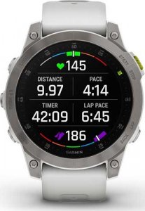 Zegarek sportowy Garmin Epix Gen 2 Sapphire Biały  (010-02582-21) 8
