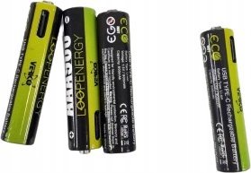 Verico LoopEnergy Li-Ion akumulator AAA900, USB-C, opakowanie 4 szt. retail 2