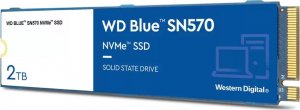 Dysk SSD WD Blue SN570 2TB M.2 2280 PCI-E x4 Gen3 NVMe (WDBB9E0020BNC-WRSN) 1