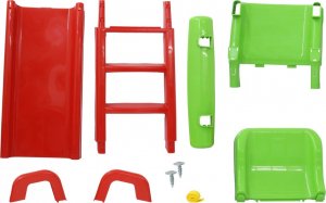 Jamara Zjeżdżalnia czerwona - Rutsche Funny Slide 1+ 2