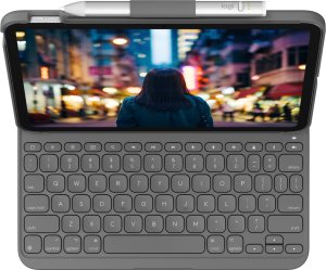 Logitech Logitech Slim Folio Szary Bluetooth QWERTZ Niemiecki 2
