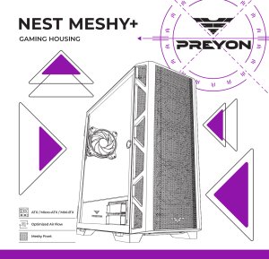 Obudowa PREYON Nest Meshy+ (PRENMP04B) 15