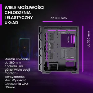 Obudowa PREYON Nest Meshy+ (PRENMP04B) 6