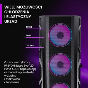 Obudowa PREYON Nest Meshy+ (PRENMP04B) 7