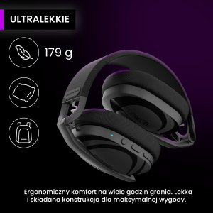 Słuchawki PREYON Tornado Fly PTF40B Czarne (PTF40B) 5