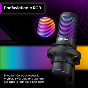 Mikrofon PREYON Osprey Scream RGB (POS43B) 3