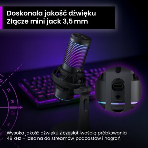 Mikrofon PREYON Osprey Scream RGB (POS43B) 6