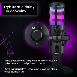 Mikrofon PREYON Osprey Scream RGB (POS43B) 8