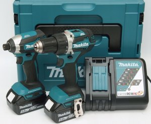 Zestaw elektronarzędzi Makita 6-elementowy (DLX2189TJ) 2