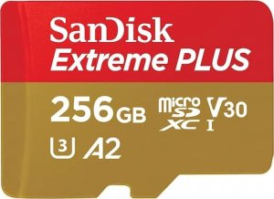 Karta WD Extreme Plus MicroSDXC 256 GB Class 10 UHS-I/U3 A2 V30 (SDSQXBD-256G-GN6MA) 1